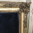 Large 19th Century French Gold Carved Giltwood Mirror; Romantic Design