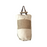 French Sail Purse/Bag -French flour bag pocket, leather handles and British military wooden toggles