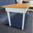 Antique Pine Dining Table - Side View - For Sale