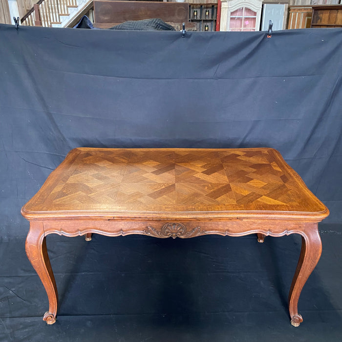 French Louis XV Dining Table - Top View - For Sale