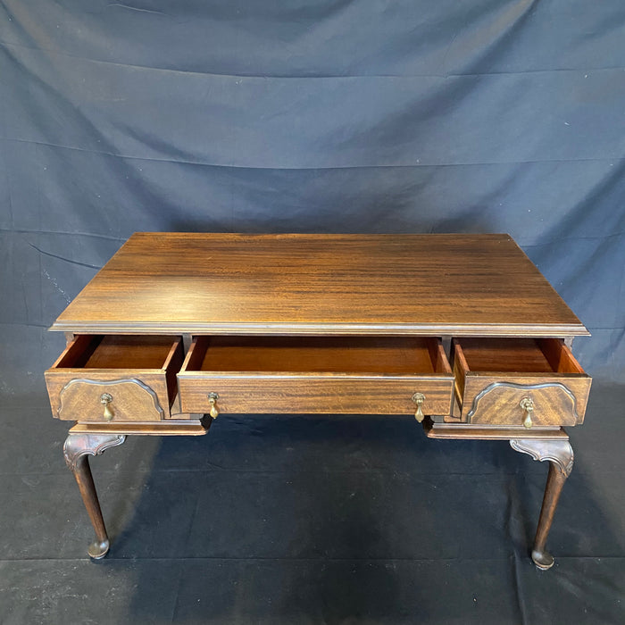 Antique French Desk - Open Drawer View - For Sale