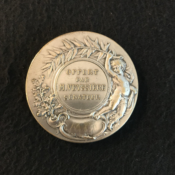 french medal republique francaise antique