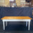 19th Century Pine Dining Table - Back View - For Sale