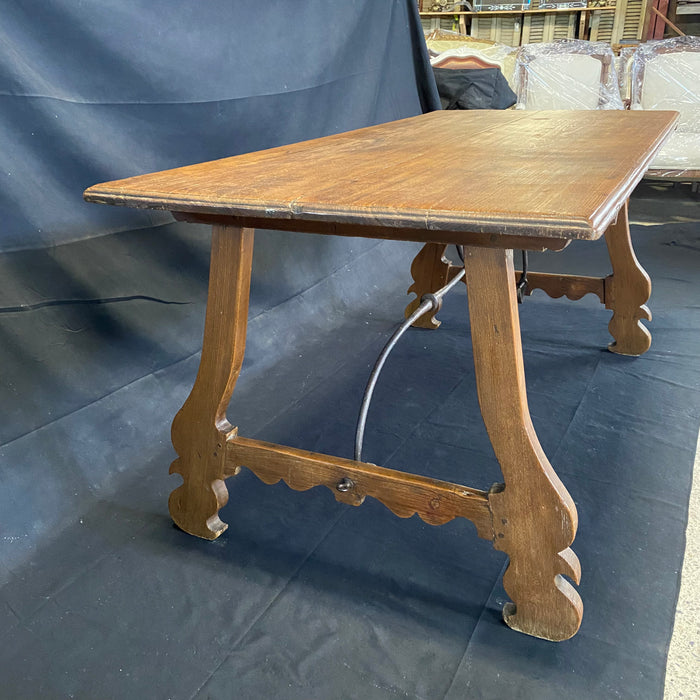 Antique Italian Table - Side View - For Sale