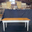 19th Century Pine Farmhouse Dining Table - Back View - For Sale