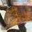 Antique French Ebony Console Table and Mirror - Close Up of Bottom of Table - For Sale