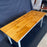 Pine Farmhouse Dining Table Primitive - Overhead View - For Sale