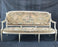 Antique Aubusson Tapestry sofa sofa loveseat bench settee canape for sale