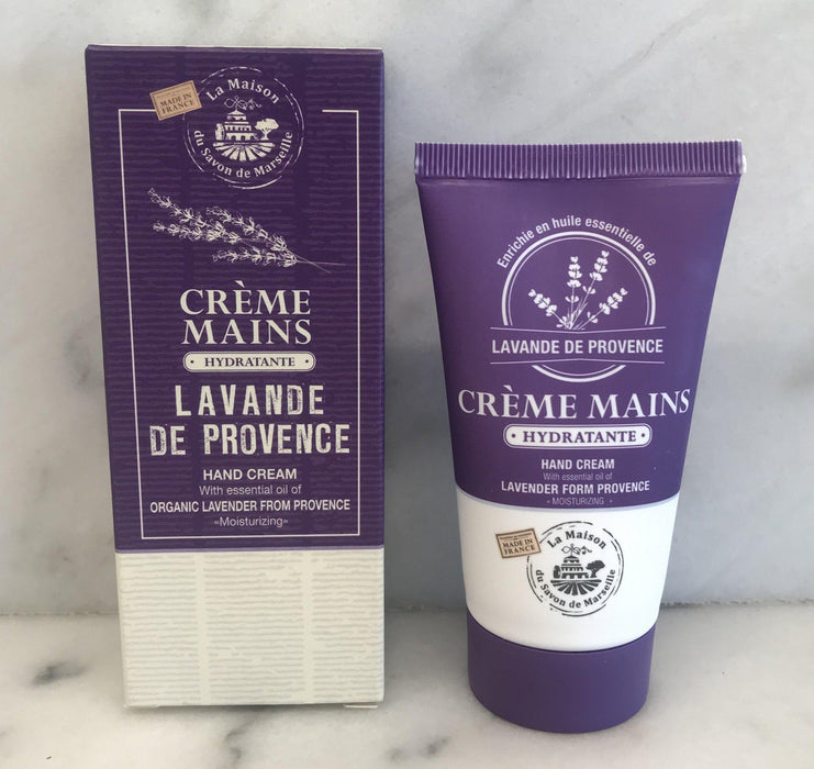 French lavender hand cream Maison du savon de marseille