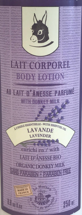 French lavender body lotion Maison du savon de marseille